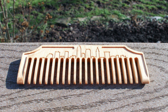 HandleBeard CLE Cleveland Skyline Comb